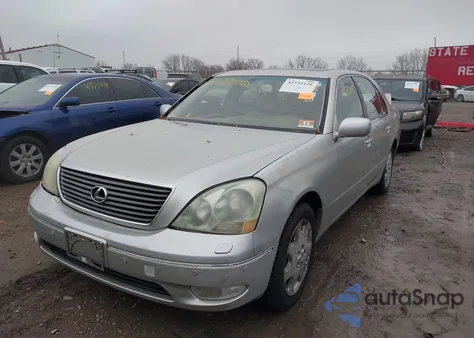 2002 Lexus Ls 430 from USA, damaged, VIN JTHBN30F420090089